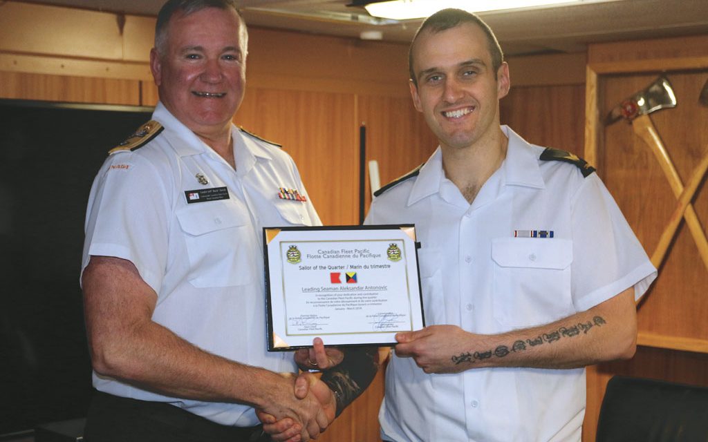 Sailor of the Quarter