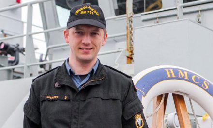 HMCS Glace Bay sailor hopes to reach others with his story