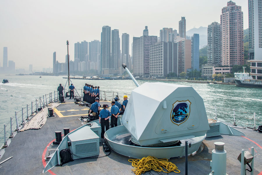 Vancouver arrives in Hong Kong