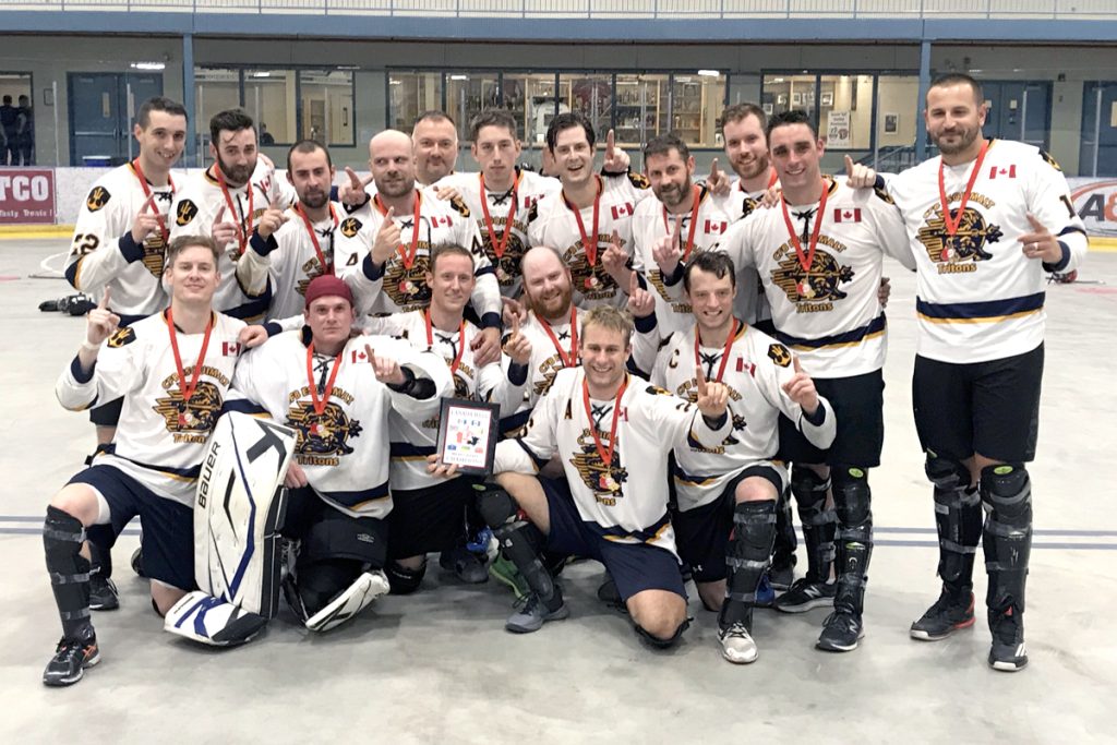 Tritons on the hunt for more ball hockey glory
