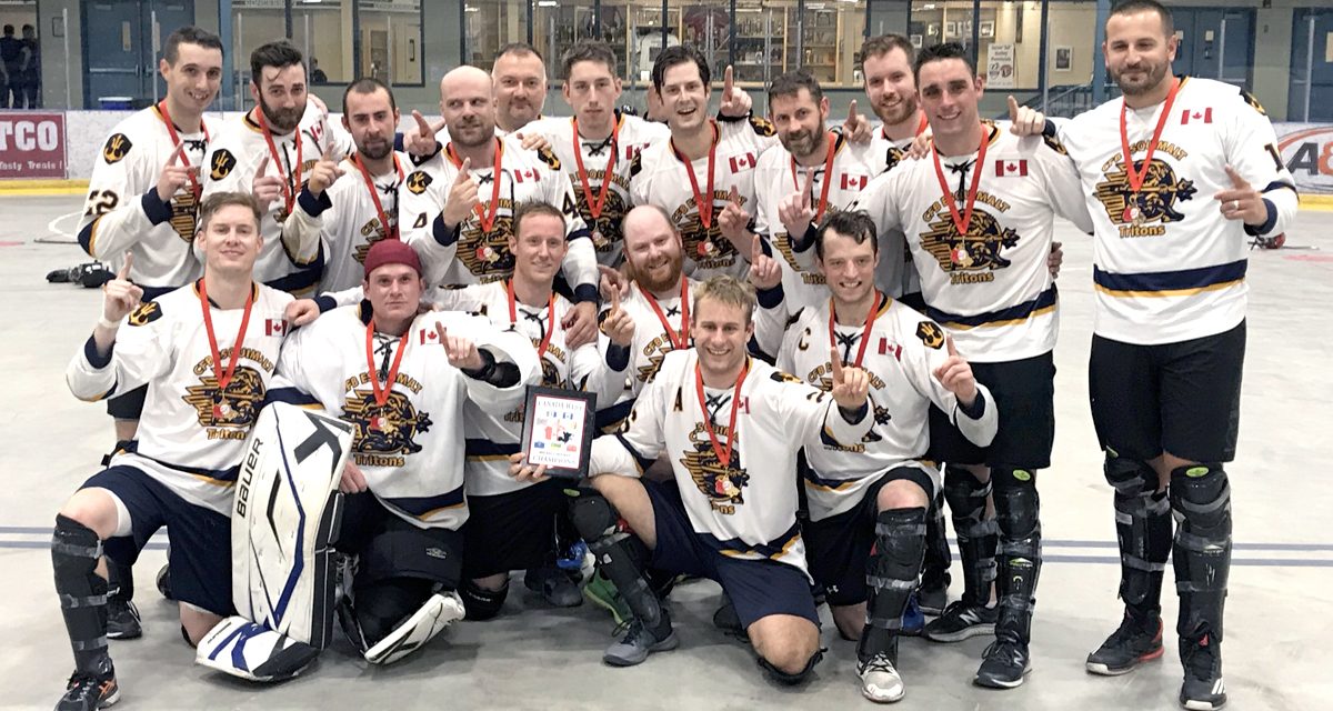 Tritons on the hunt for more ball hockey glory