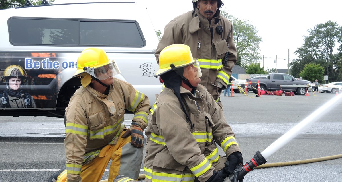 Base firefighters assist First Nations’ fire safety program