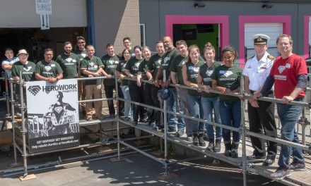 Military volunteers cook up support for renovation