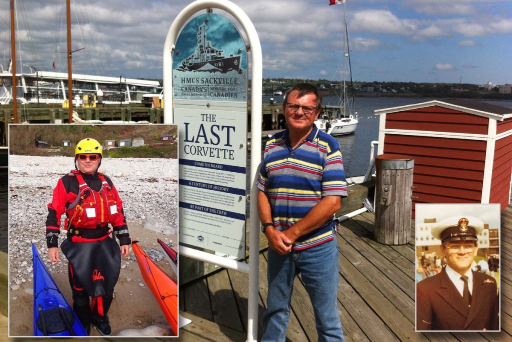 British veteran kayaks for Sackville