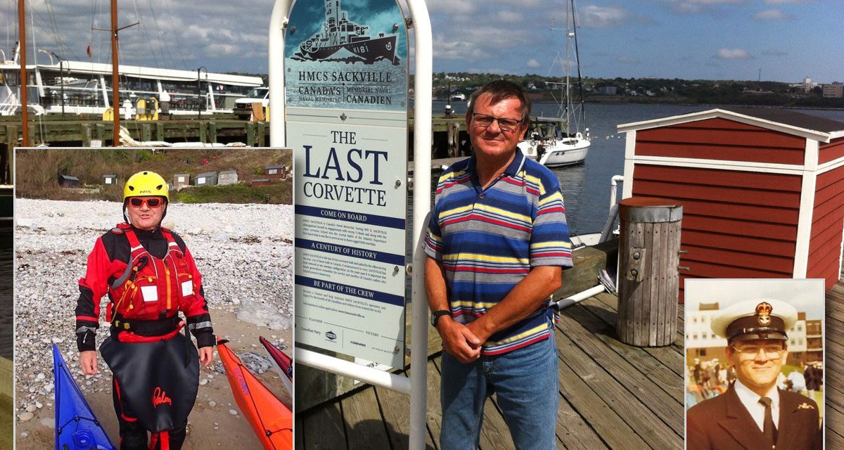 British veteran kayaks for Sackville, other charities