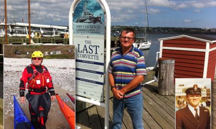 British veteran kayaks for Sackville, other charities