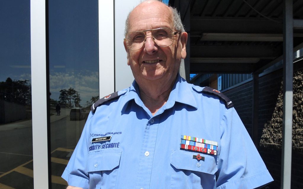 Commissionaire low key about remarkable milestone