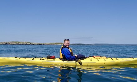 Sub commander goes outward bound