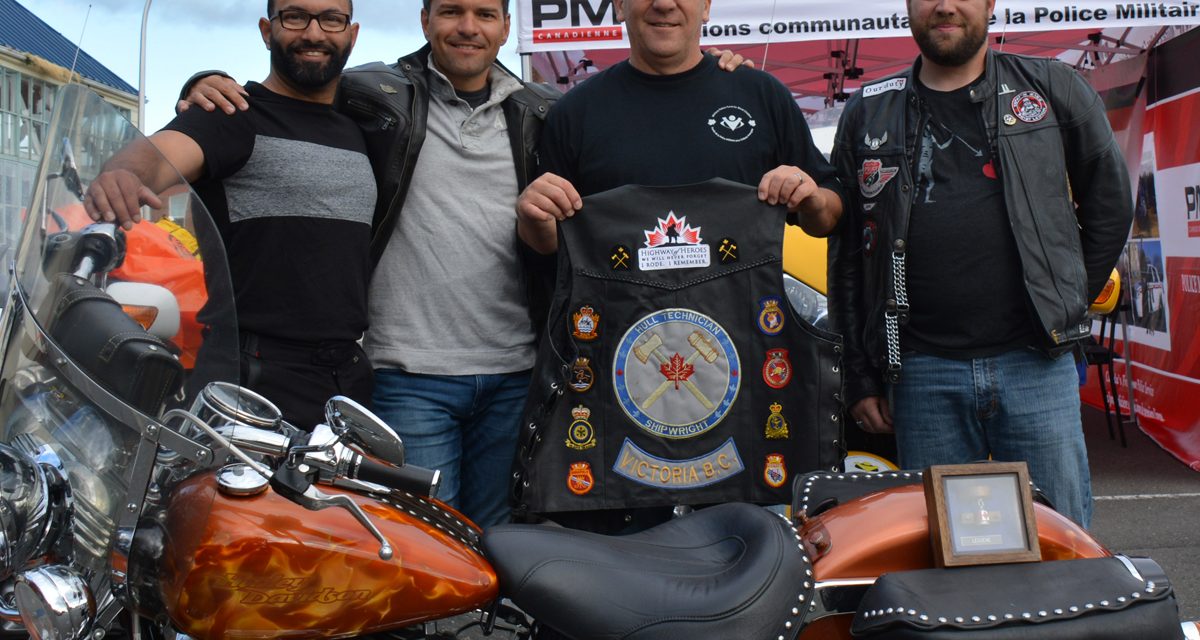 Fallen honoured with motorcycle ride