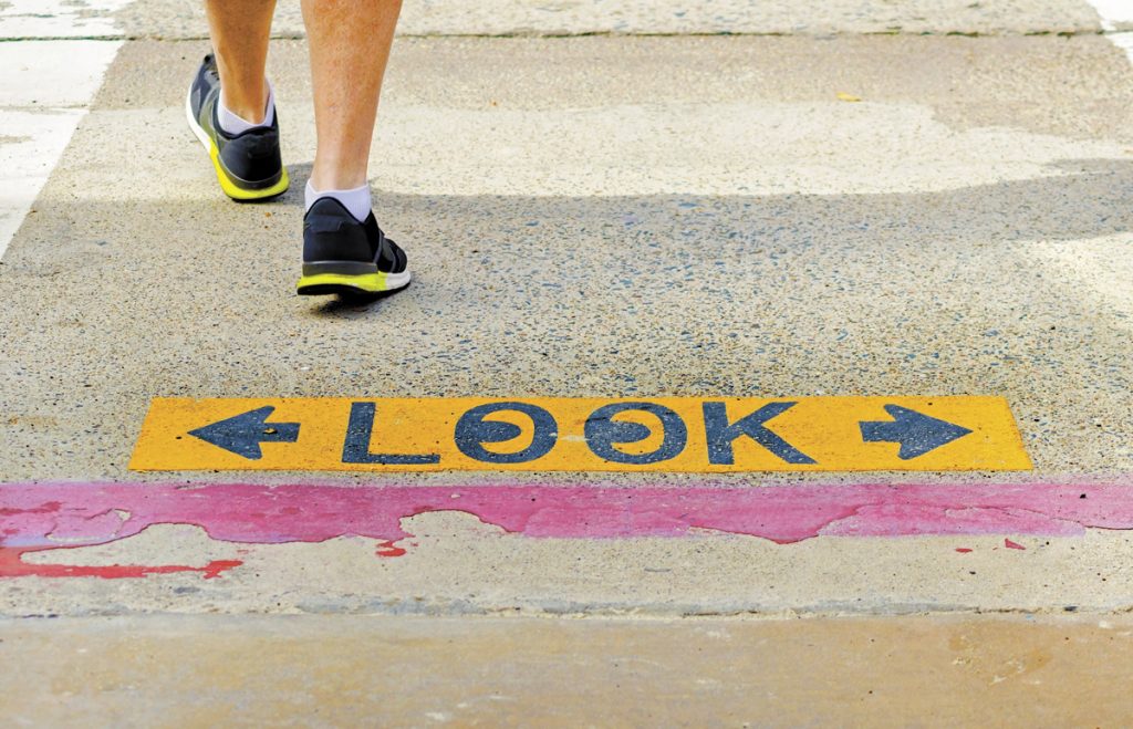 What grinds my gears? The right of way.