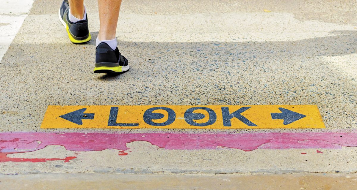 What grinds my gears? The right of way.