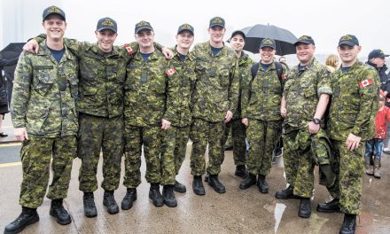 HMCS Ville de Québec deploys with embarked Cyclone