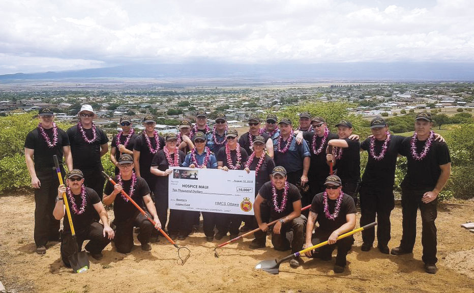 HMCS Ottawa sailors volunteer in Maui