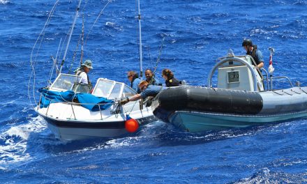 HMCS Ottawa provides assistance during Leaders at Sea