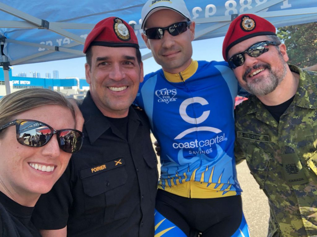 Left to right: Maj Harris