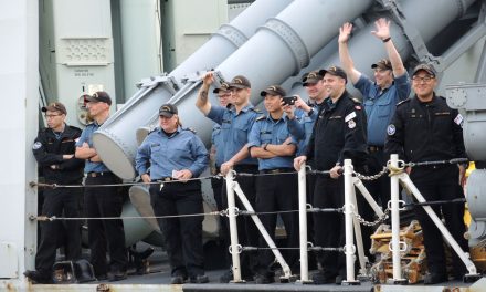 Welcome home HMCS Vancouver