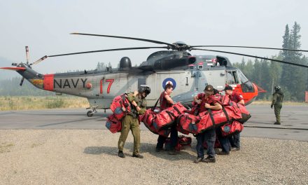 Military steps up with wildfire response