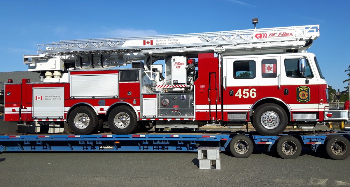 Firefighters reach new heights