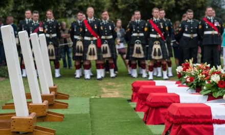 Canadian Scottish Regiment honour their fallen