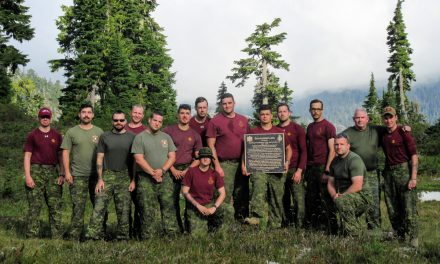 Honouring Valour at Schjelderup Lake
