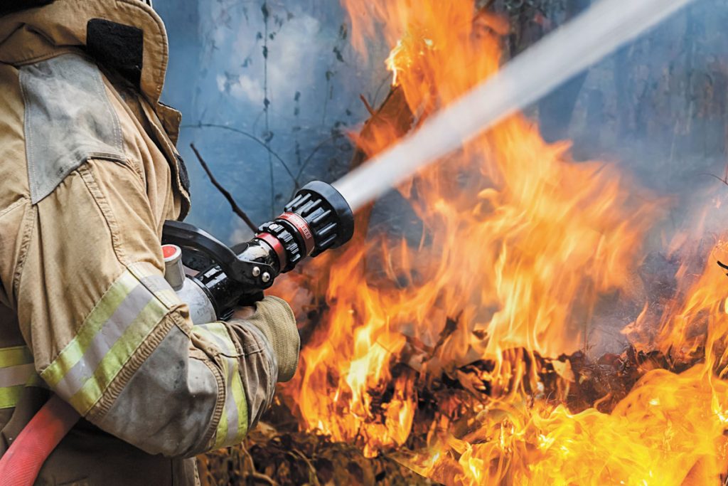 Volunteers answer the call for wildfire fighting help