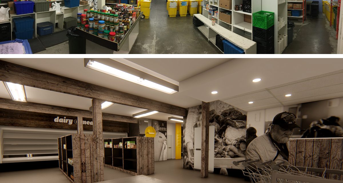 Food Bank reboot – Royal Canadian Navy pitches in