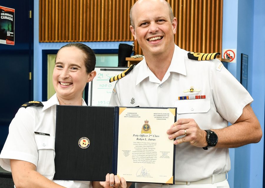 Naden Band member recognized for Outstanding Talent