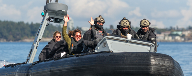 In Photos: Canadian Leaders at Sea Program