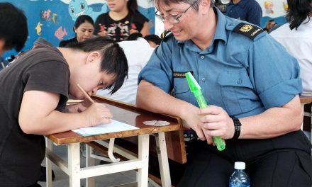 HMCS Calgary & NRU Asterix Volunteer in Vietnam