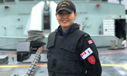 Reserve sentry’s road to Canada