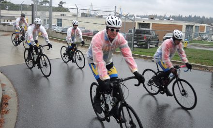 Tour de Rock riders roll through town