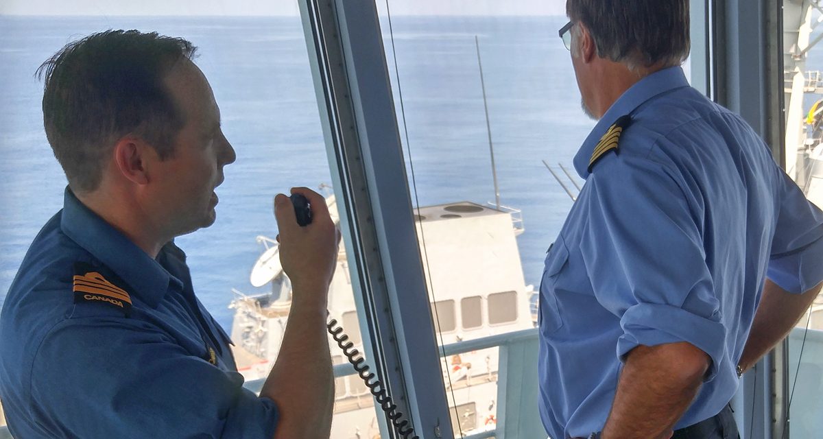 Former Protecteur sailors reunite with USS Michael Murphy