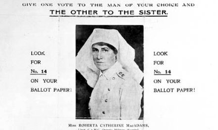 Lieutenant Roberta MacAdams – a true trail blazer