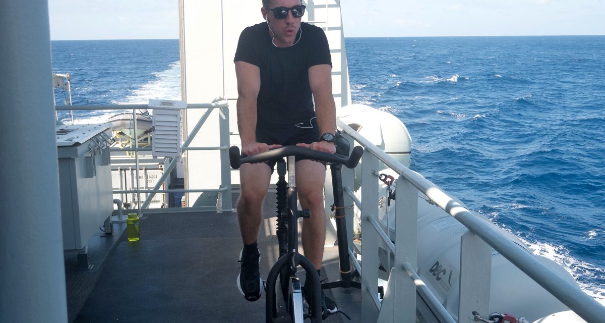 Maintaining work/life balance at sea during Operation Caribbe