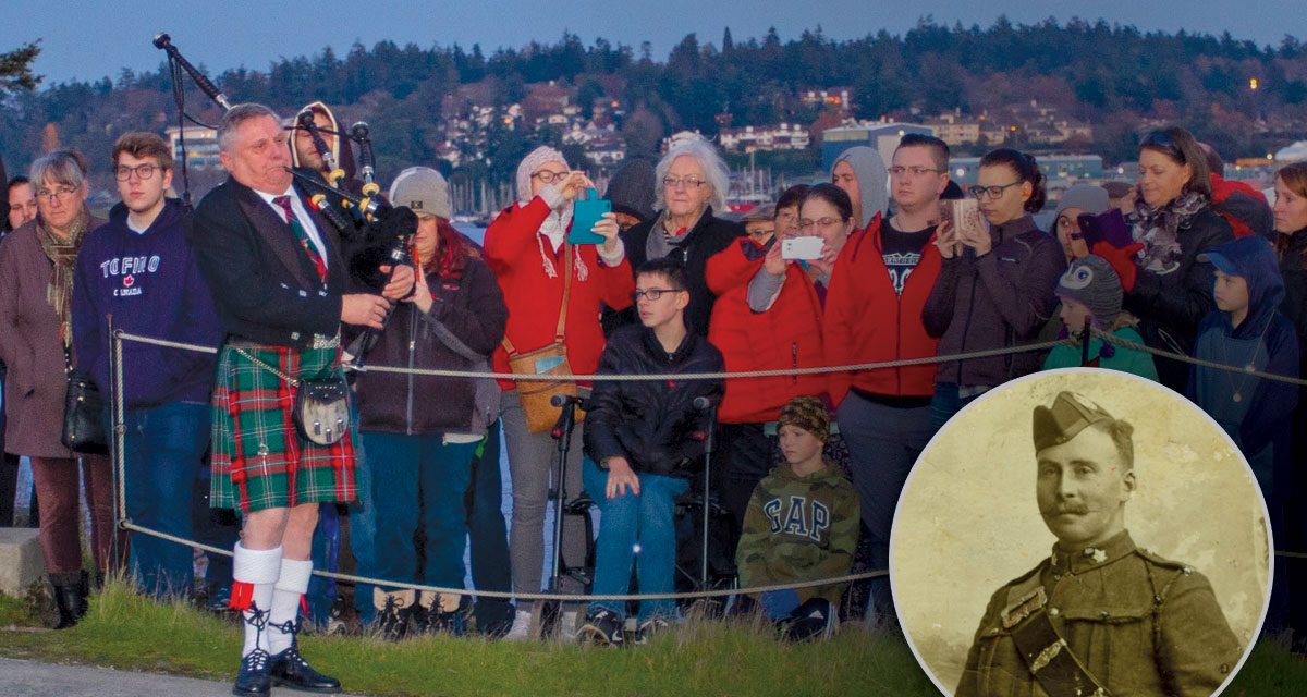 Bagpipes unite past and present