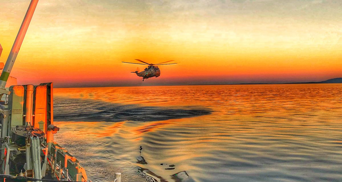 Sea King lifts and thrusts into retirement