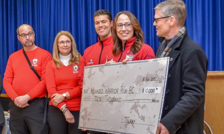 Two DND employees prepare for Wounded Warrior relay