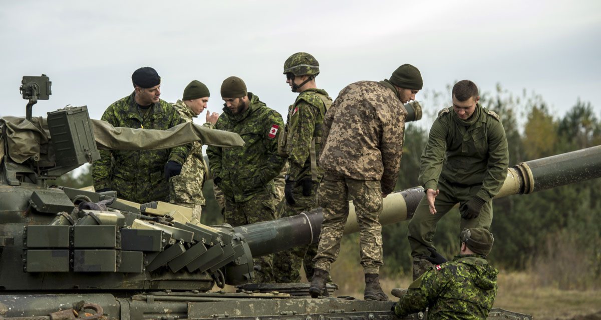 RCN sailors get taste of army life while on Operation Unifier