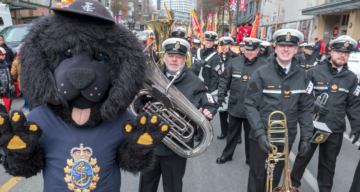 HMCS Discovery brings the Navy to Chinatown