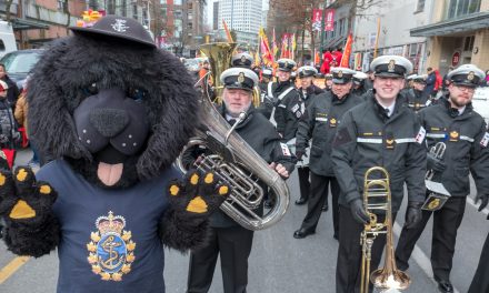 HMCS Discovery brings the Navy to Chinatown