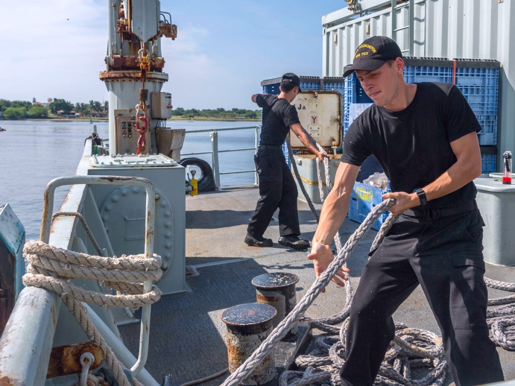 Leading Seaman Khye Krolikowski
