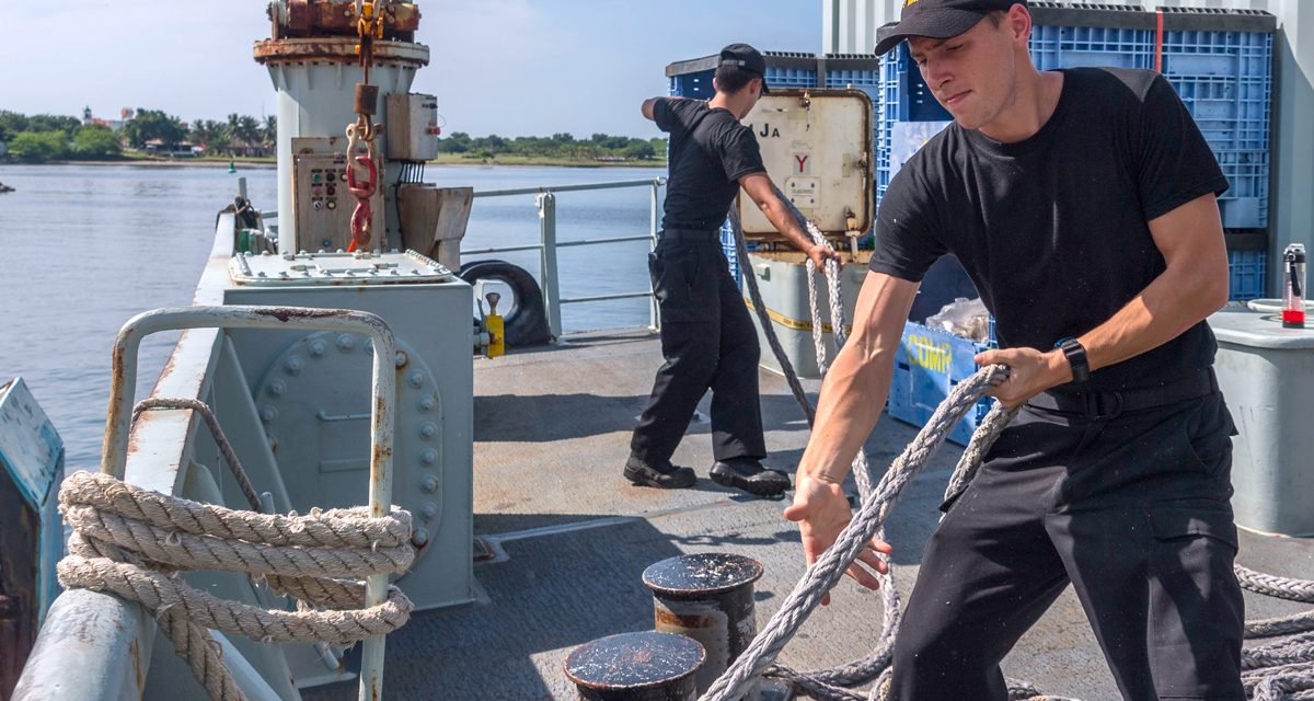 Sailor Profile: Leading Seaman Khye Krolikowski, Boatswain