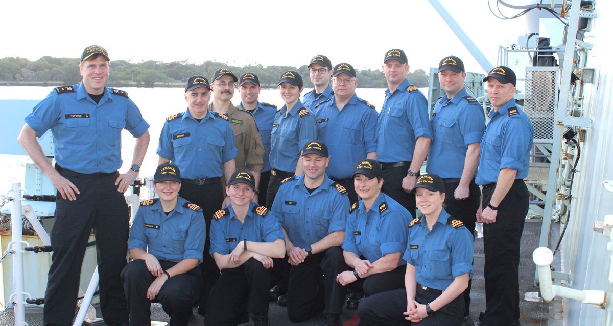 HMCS Ottawa aids USN in submarine course