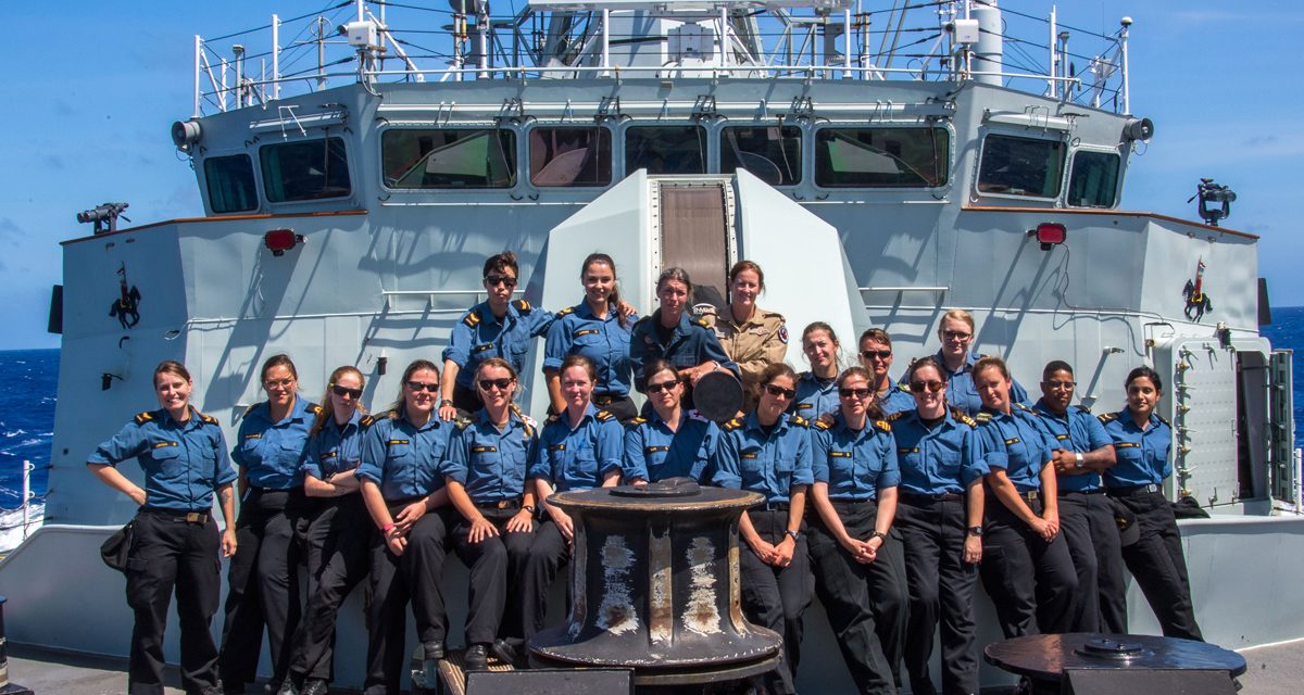 Women in warships – a fading big deal