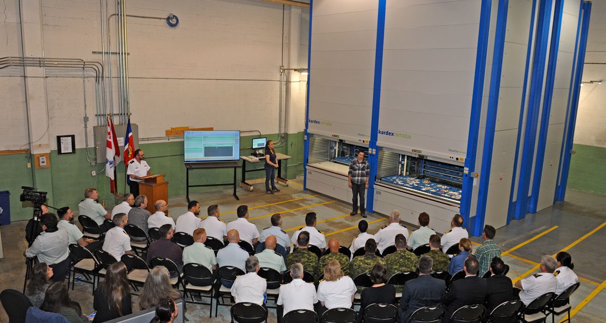 Warehouse moves into modern day automation