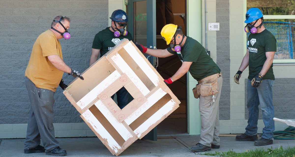 Military volunteers rock View Royal jailhouse