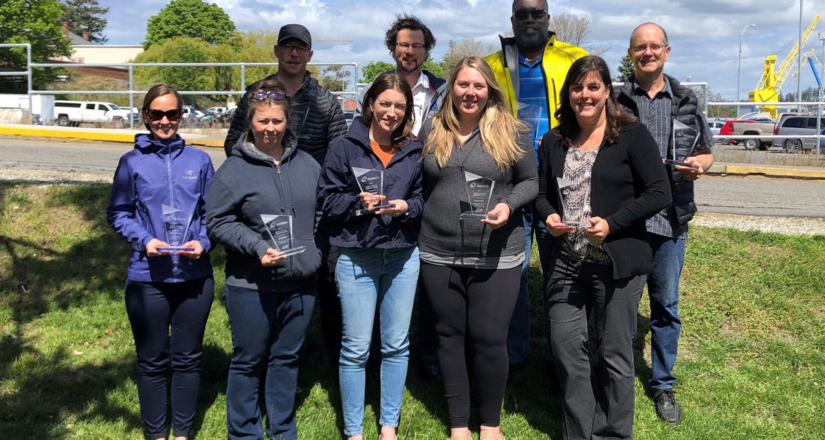 CFB Esquimalt’s Environmental Team honoured for environmental efforts