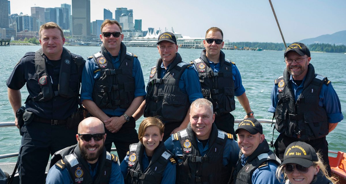 HMCS Vancouver namesake city visit