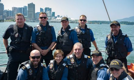 HMCS Vancouver namesake city visit