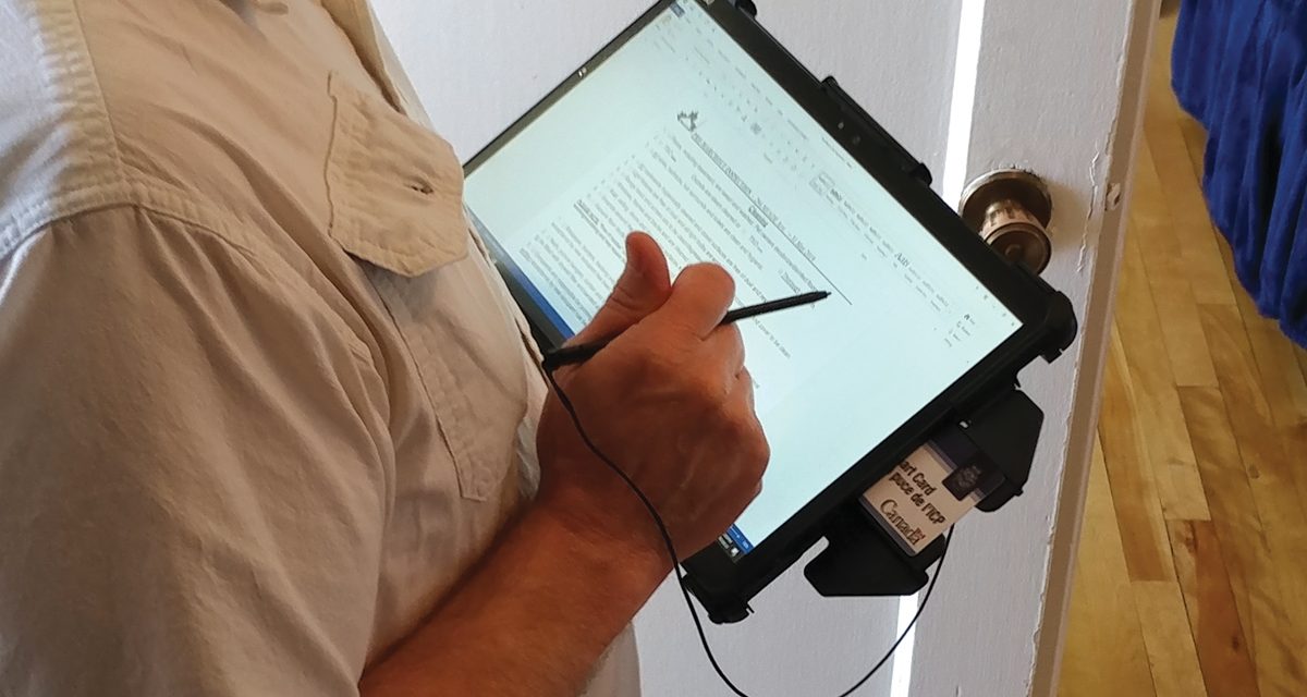 CFHA pilots mobile workstation